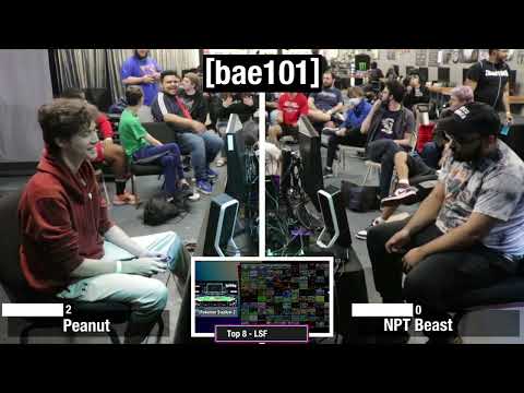 [bae101] Top 8 - LSF - NPT Beast  (Pokemon Trainer) Vs. Peanut (Little Mac) - SSBU Tournament