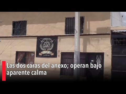 The two sides of the annex operate under apparent calm.