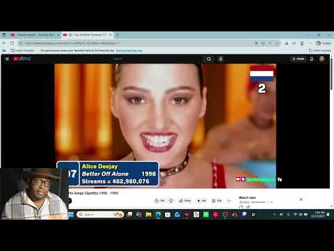 Reacting to the Top 200 Most Streamed 1990's Songs (Spotify) 1990-1999