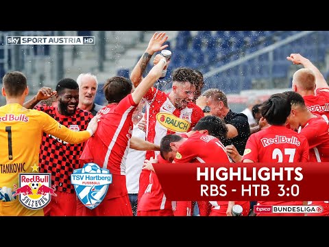 tipico Bundesliga, 30. Runde: FC Red Bull Salzburg - TSV Hartberg 3:0