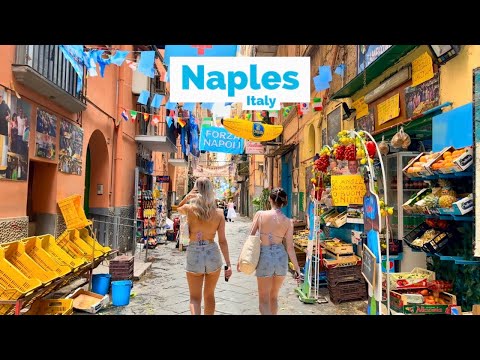 Naples, Italy 🇮🇹 - Watch It And Fall In Love - 4K-HDR 2023 Walking Tour (▶2 ½ Hours)