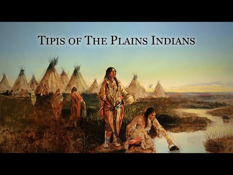 Tipis of The Plains Indians