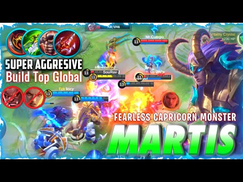 SOLO Rank!! Martis Best Build 2022, Martis One Hit Delete - Build Top Global Martis ~ MLBB