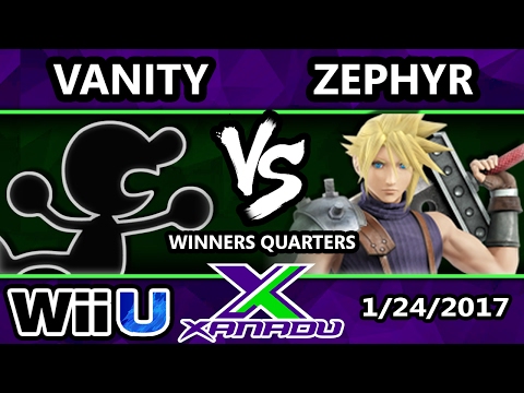 S@X 186 - Vanity (G&W) Vs. Zephyr (Cloud) - SSB4 Winners Quarters - Smash for Wii U - Smash 4