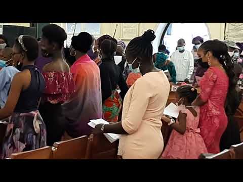 THE CHURCH'S ONE FOUNDATION -- Cathedral Church of Christ, Marina, Lagos, Nigeria