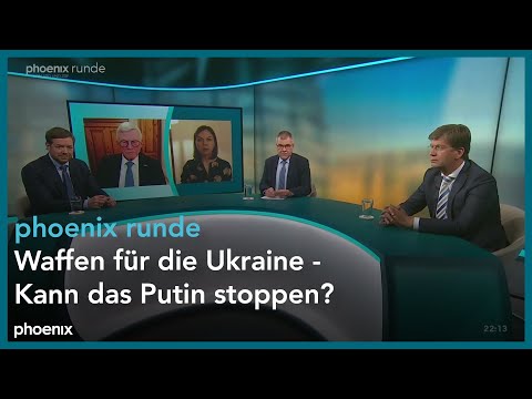 phoenix runde: Waffen für die Ukraine - Kann das Putin stoppen?