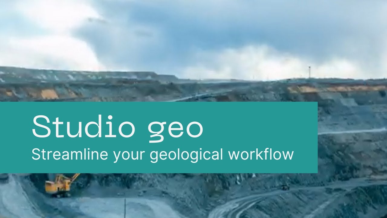 Studio Geo – Real-time workflow management for geological modelling