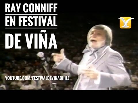 Carolina Mestrovic presenta a RAY CONNIFF, Brazil, Festival de Viña del Mar 1979