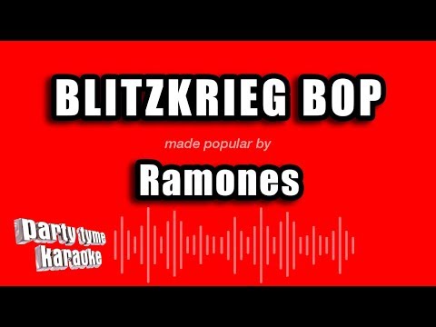 Ramones - Blitzkrieg Bop (Karaoke Version)