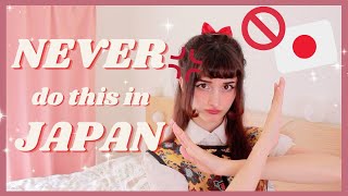 Things You Should NEVER Do In Japan