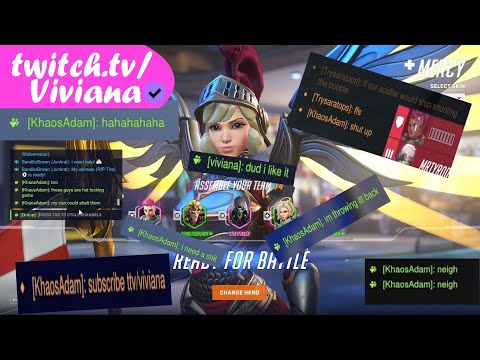 viviana fails to moderate KEYBOARD WARRIOR khaosadam | Overwatch 2 w/ THE MANDEM