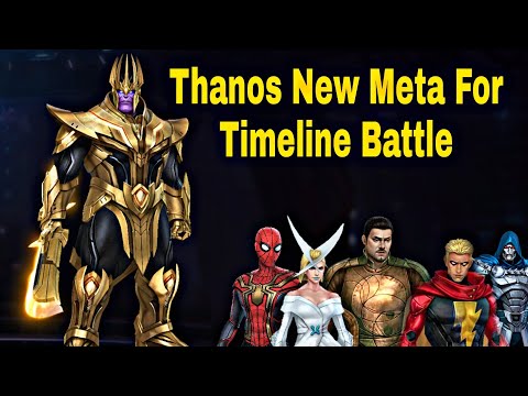 Thanos T3 With New Uniform Timeline Battle Guide - Marvel Future Fight