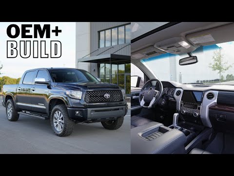 Building an OEM+ Tundra in UNDER 10 Minutes