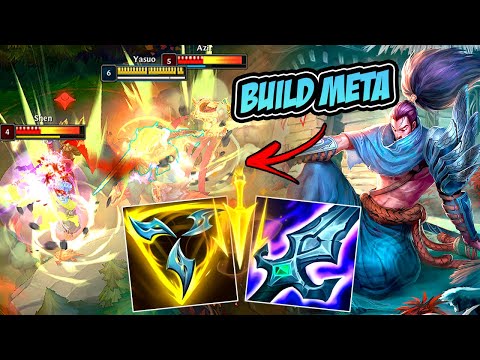 YASUO NOVA BUILD TÁ FORTE DEMAIS *meta* - LEAGUE OF LEGENDS
