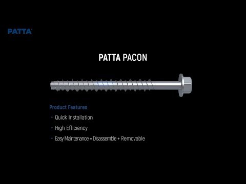 Anclaje de Tornillo de Concreto PACON