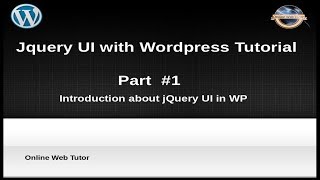 How to use jQuery UI with wordpress for beginners from scratch - About Wordpress jQuery UI features