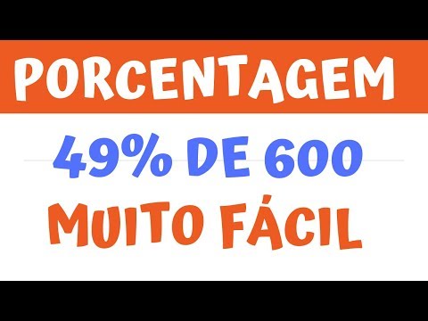 Como calcular porcentagem sem calculadora - macetes super fáceis