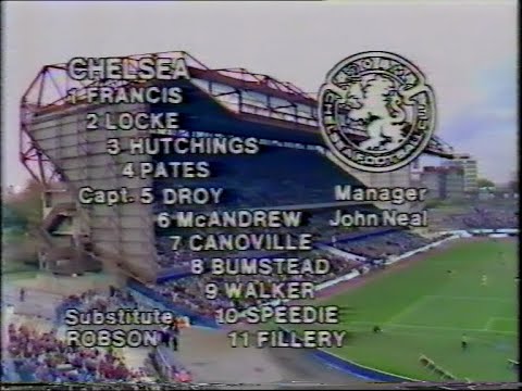 1982/83 - Chelsea v Leeds Utd (Division 2 - 9.10.82)