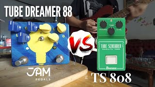 Video thumbnail for JAM PEDALS TUBE DREAMER 88 VS IBANEZ TS808 (clone) | Comparison by Diego Aditya