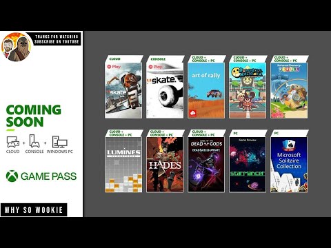 NEW GAME PASS UPDATE - CURSE OF THE DEAD GODS, HADES, ART OF RALLY AND MORE