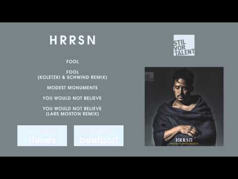HRRSN - Modest Monuments [Stil vor Talent]