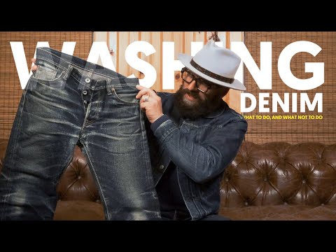 How to Wash Selvedge Denim Jeans (Telling You All My Secrets...)