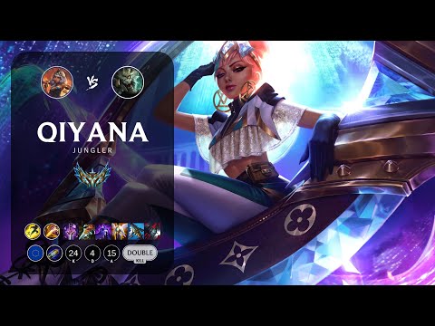 Qiyana Jungle vs Rengar - EUW Challenger Patch 13.10