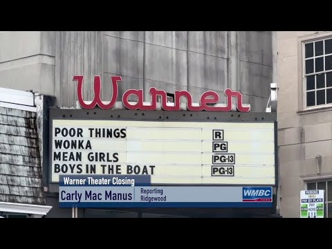 NJ Ridgewood’s Warner Theater Closing