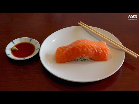 Giant Sushi - Food in Japan