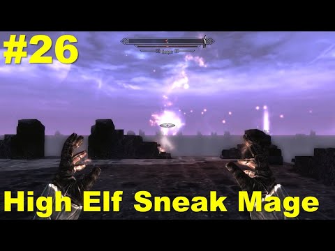 Skyrim High Elf Sneak Mage on Legendary Difficulty - 26