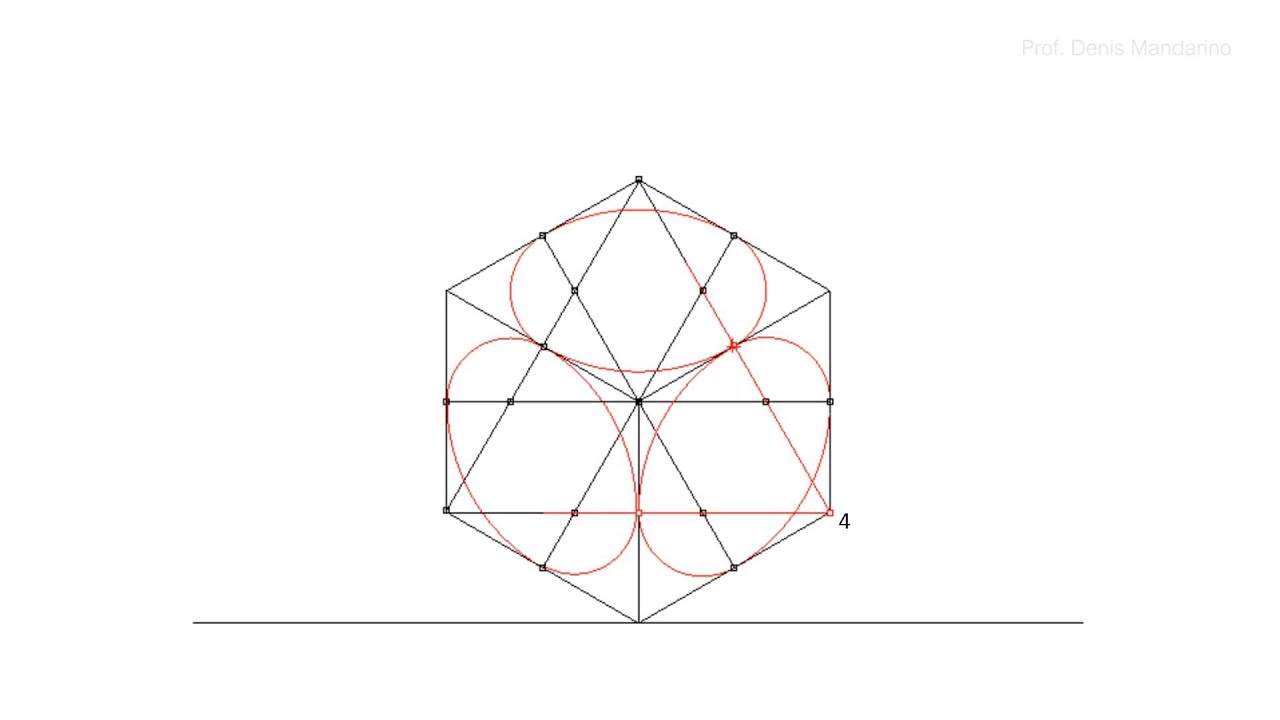 Perspectiva isométrica do círculo: isocírculo