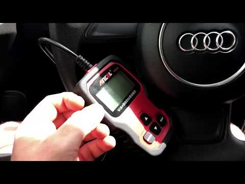 Car VAG (VW) vehicle depth reading with OBD2 diagnostic device Audi A1/S1 Sportback instructions