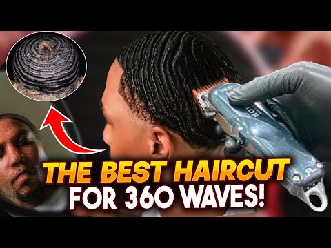 The BEST haircut for 360 Waves!
