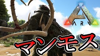 【ARK】 #14 とうとう念願のマンモスGETｗ ARK Survival Evolved 実況プレイ