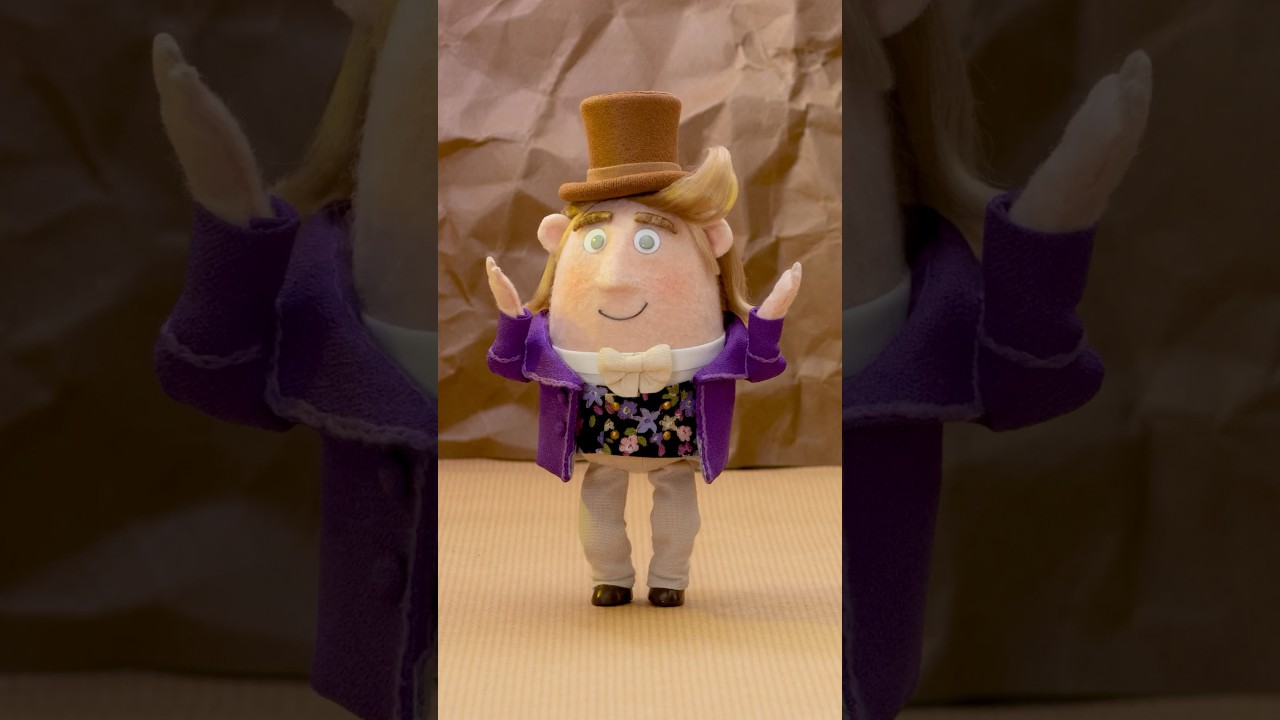 《Stop Motion》ウォンカでウンパルンパダンス踊ってみた！ #stopmotion #oompaloompa #dance