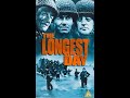 Original VHS Opening And Closing To The Longest Day UK VHS Tape