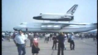 preview picture of video 'Buran and the an-225 at Le Bourget 1989 Part 2'