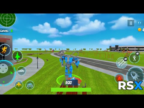 Optimus Prime Robot – Robot Battle Game (Stage 1 & 2) | Android Gameplay