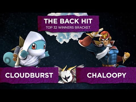 The Back Hit Top 32 - Cloudburst (Squirtle) vs Chaloopy (Captain Falcon)