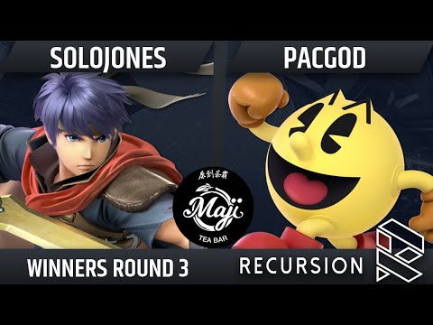 Maji #59 - SoloJones (Ike) Vs. PacGod (Pac-man) - Winners Round 3