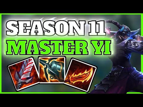 How to Play Master Yi Jungle & CARRY + Best Master Yi Build/Runes | Master Yi Jungle Guide Season 11