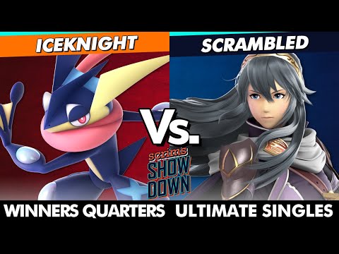 Scrims Showdown 82 Winners Quarters - IceKnight (Greninja) Vs Scrambled (Lucina, Wolf) SSBU Ultimate