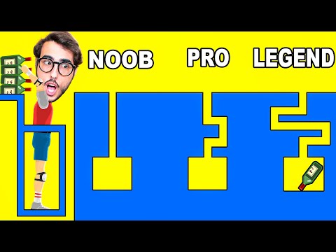 COMPLETO LA BOTTLE FLIP LEGGENDARIA IMPOSSIBILE AL 99%! - HAPPY WHEELS