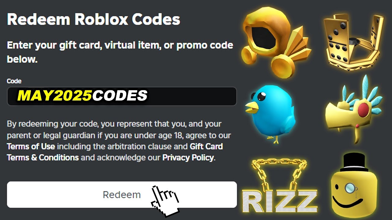 ALL NEW MAY 2025 Roblox Promo Codes For FREE ROBLOX ITEMS | Roblox Codes 2025