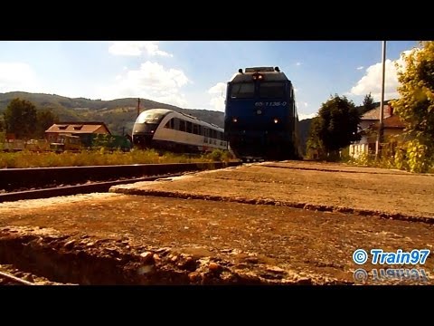 Trainspotting in Apuseni Mountains - Low-Angle