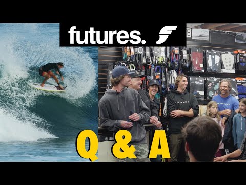 Futures Fins Q & A with professional surfer Ian Crane and founder Vince Longo! #surf #surfing