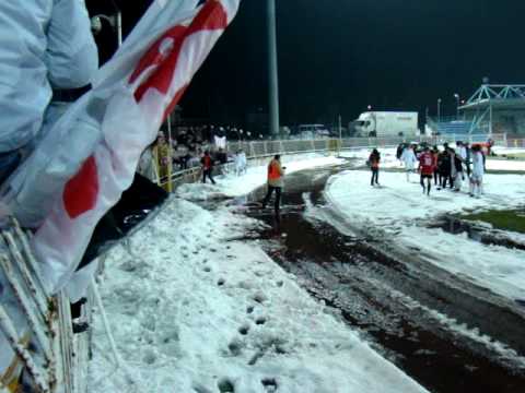 Odra Wodzisław - ŁKS ŁÓDŹ (0:1) - 01.03.2009 - PODZIĘKOWANIE