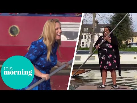 Alison and Josie Go Punting & It's Just as Chaotic as it Sounds | This Morning