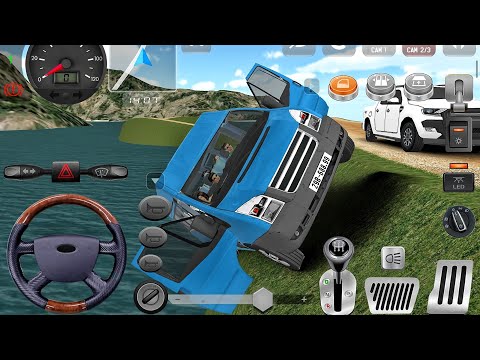 New Minibus Simulator Vietnam - Realistic Bus Offroad Driving Game 2026 - Android Gameplay