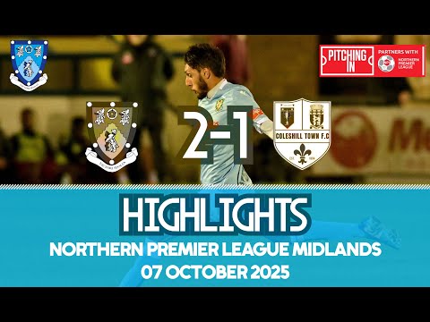 Rugby Town 2-1 Coleshill Town - 07/10/25 - Northern Premier League Midlands - Match Highlights